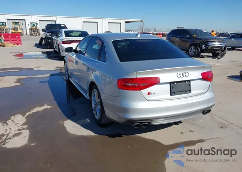 2013 Audi S4 3.0T Premium Plus from USA, damaged, VIN WAUBGAFL9DA227857